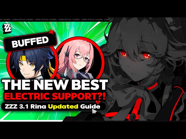 FINALLY GOOD?! The BEST UPDATED Guide to Rina (Teams/Disc/W-Engine) - Zenless Zone Zero