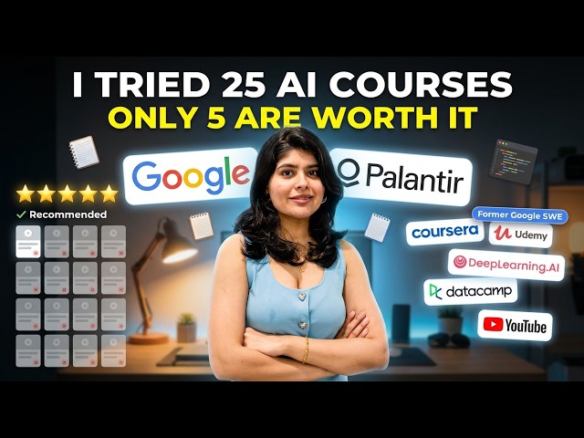 I Tried 35 AI Engineer Courses - Here are top 5