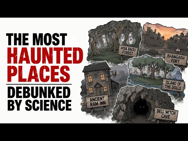 The Most Haunted Places Debunked by Science Explained in under 3 minutes 