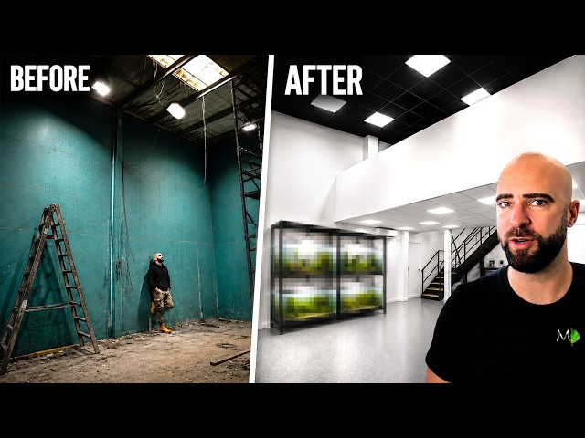 From Empty Warehouse To $250,000 Aquarium Studio