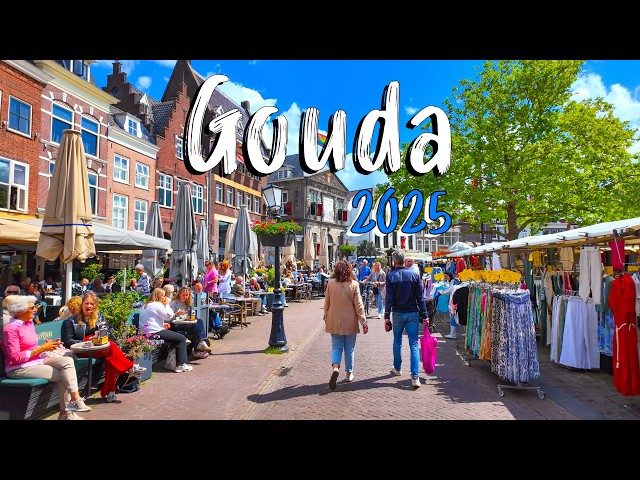 🇳🇱 Exploring & strolling through Gouda, Netherlands travel guide