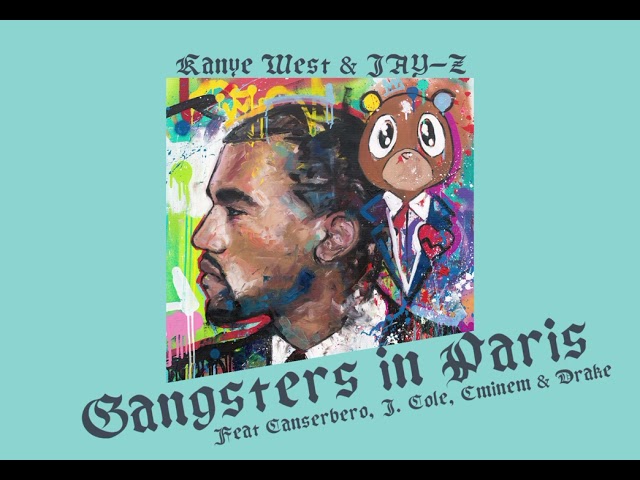 Kanye West & JAY-Z - Gangsters in Paria (ft Canserbero, J. Cole, Eminem & Drake)