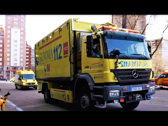SUMMA 112 Madrid Emergency Vehicle Collection // Colección de Vehículos de Emergencia del SUMMA 112