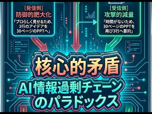AIの水増しと要約のパラドックス