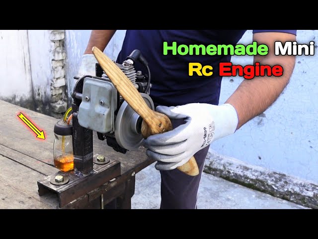 Low Budget RC Engine Build 💸 | 26cc Grass Cutter Engine Se Banaya RC Engine 