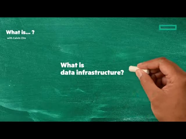 What is data infrastructure?