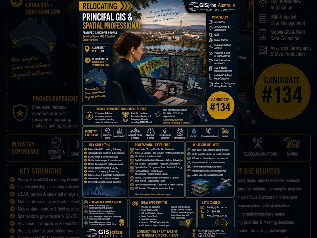 GISjobs Talent Spotlight  Candidate #134