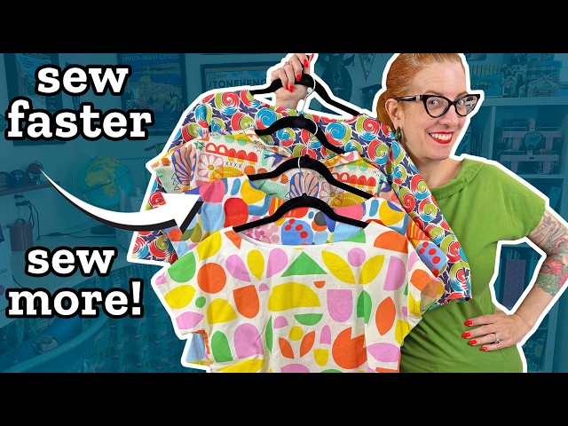 Batch sewing 101: tips to save you hours of sewing time!