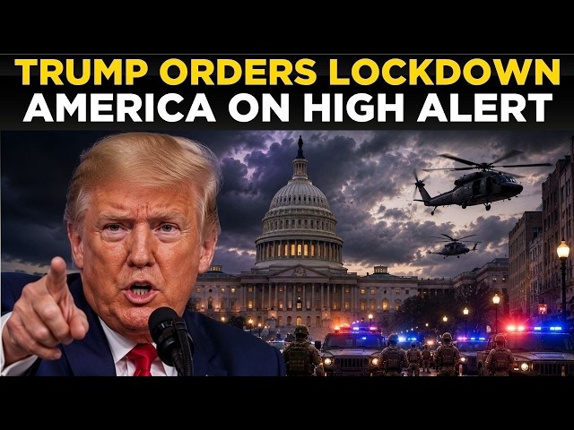 US NEWS LIVE: Trump Drops Bombshell Security Update, Immediate Nationwide Lockdown?