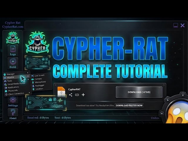 Cyber(Rat) Complete Setup - Tutorial | Cypher Rat Full Setup Free - Cypher Rat Setup Full Tutorial
