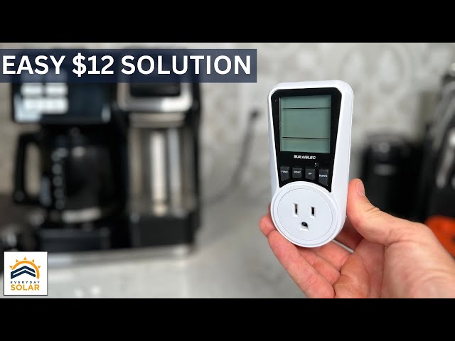 Easily Measure How Much Energy Your Appliances Consume