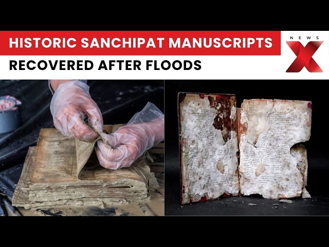 Assam Floods: Rare Sanchipat Manuscripts Recovered from Flood-Hit Satra | NewsX