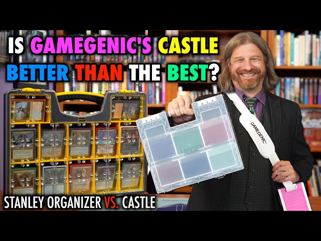 Is The Gamegenic Castle Better Than The Stanley Organizer for Magic The Gathering and Pokemon Cards?
