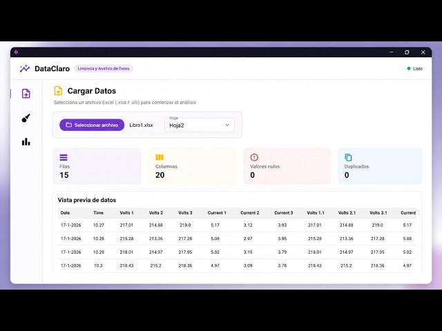 APP to CLEAN and ANALYZE Excel with Python + Flet + Pandas