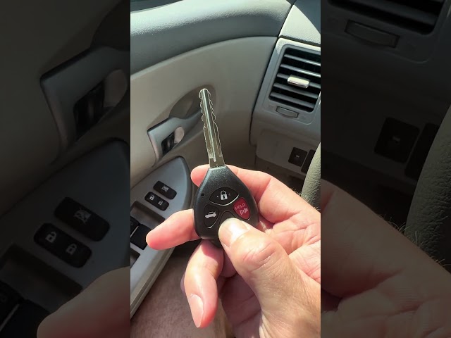 2010 Toyota Corolla new remote key not instructional video #allockandkeyco #smartpro ￼