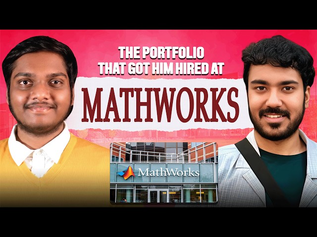 How he cracked MathWorks as UX Designer from Architecture Background ft.Simar Paul