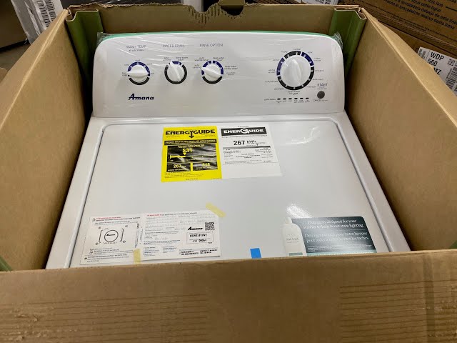 NEW 2023 Amana NTW4519JW - Top Load Washer, the replacement to NTW4516FW