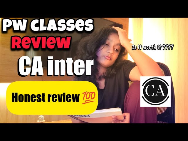 Don't Buy CA Inter Classes From PW Before You watch this | Honest Review 💯