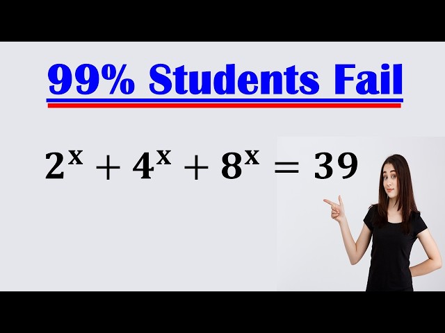 Solving a 'Harvard' University entrance exam | Find x?