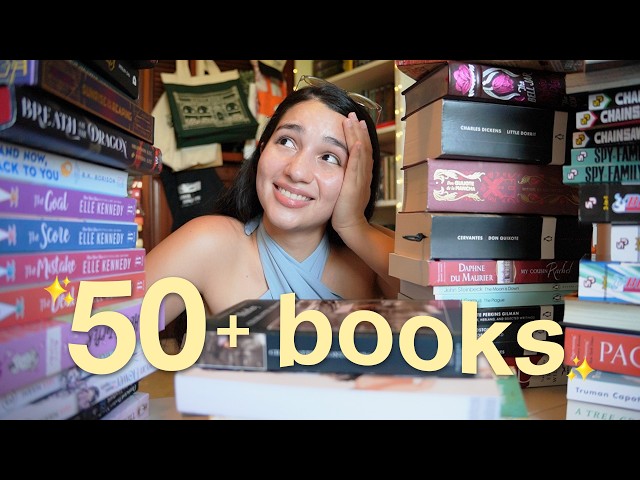 my ENTIRE physical TBR 📚 (and which ones i'm unhauling)
