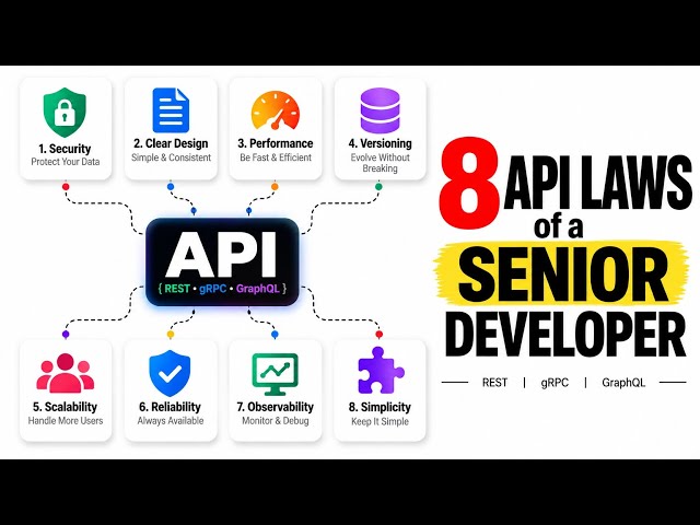 8 API Laws Of Senior Developer 