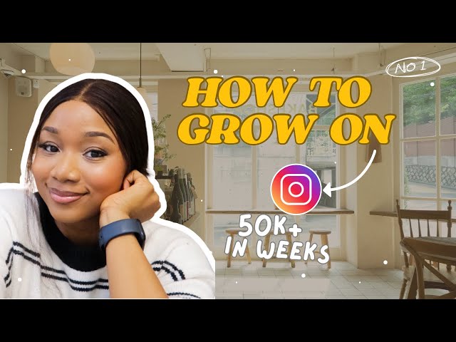 How to ACTUALLY grow on Instagram in 2025 | How I gained 50k followers fast (tips that REALLY WORK!)