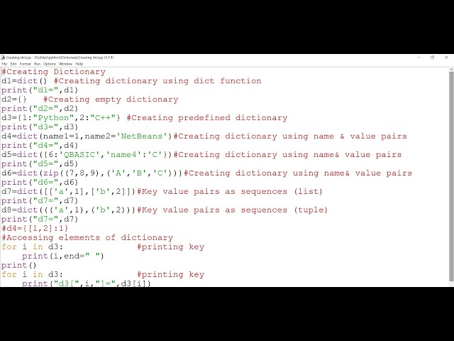 Dictionaries Part 1 | Computer Science Class XI (CBSE)