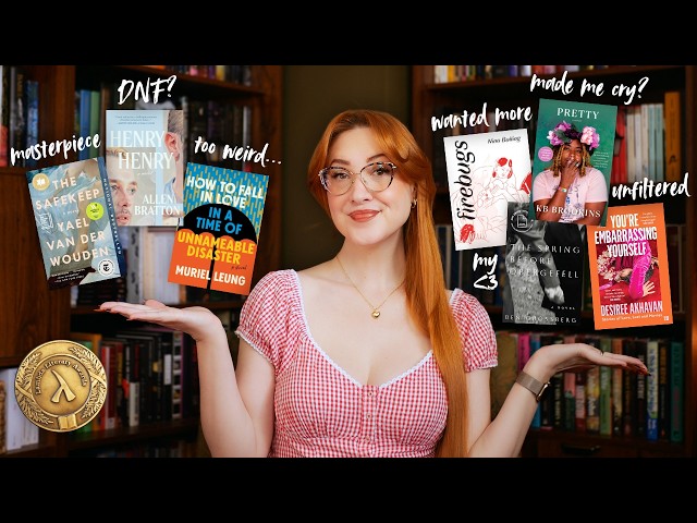 I Tried 7 Winners of the Lambda Literary Awards 2025 🏆 Taste Testing Book Awards