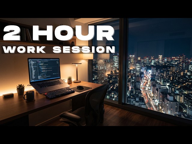 Flow State & Late Night Coding - 2-Hour Binaural Ambient for Deep Work [ ZONE MATRIX Vol. 8 ]