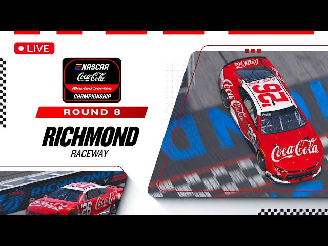 eNASCAR Coca-Cola iRacing Championship Series | Race 8 | Richmond Raceway