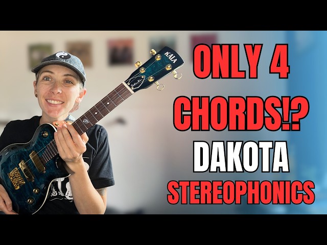 Dakota - Ukulele Easy Step by Step Tutorial (Stereophonics)