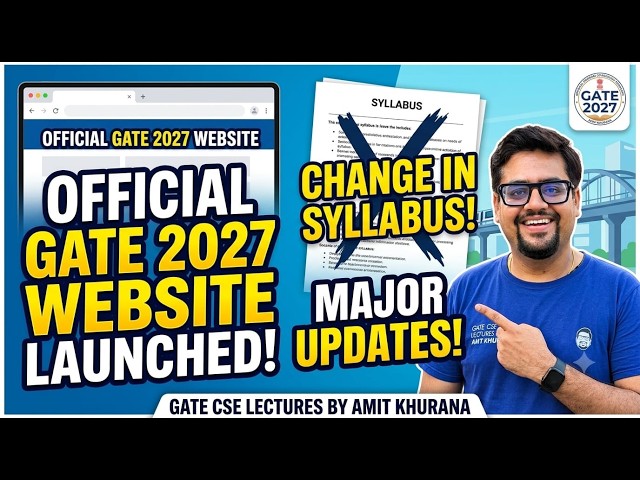 GATE 2027 Syllabus Changes | Major Updates