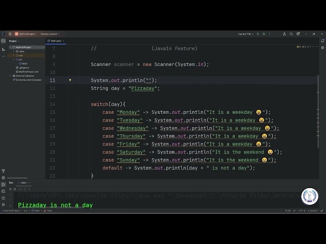 12 - Enhanced Switch in Java