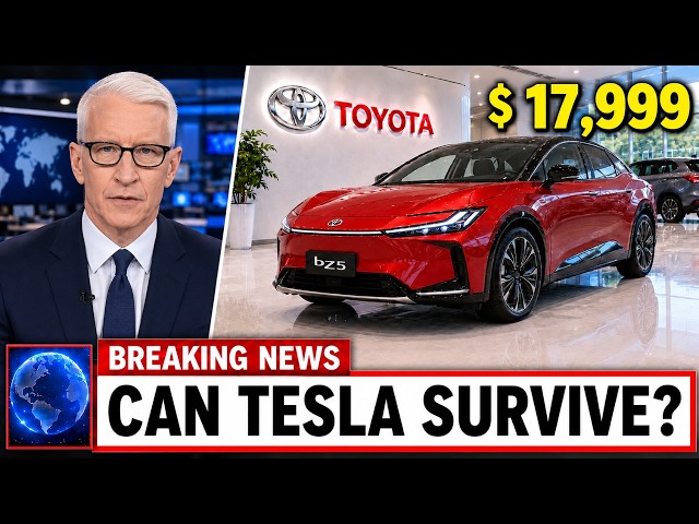 Toyota Just Dropped a Bombshell: A $17,999 Car Will Shake The Entire EV Industry!