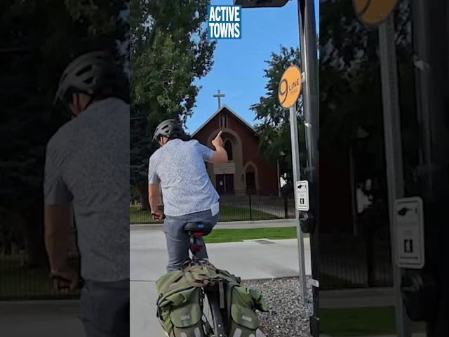 SALT LAKE CITY: Cycle Network Tour with City Staff #shorts