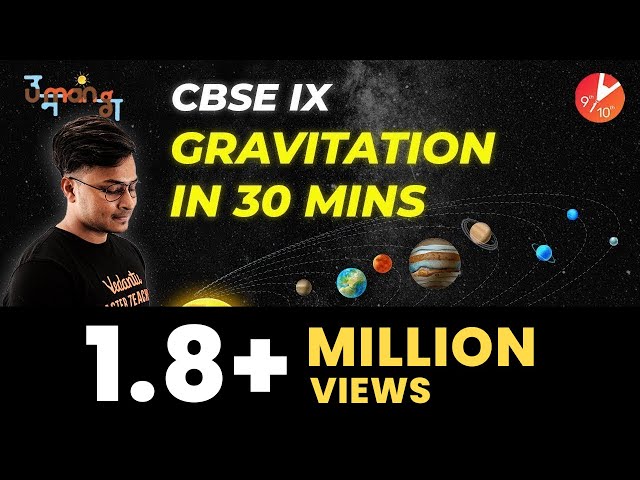 Gravitation Class 9 | Class 9 Science Chapter 10 | Physics Class 9 Gravitation| Gravitation One Shot