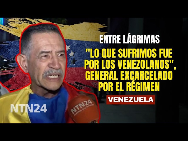 Ramón Lozada, general released by Venezuelan regime: What we suffered was for the Venezuelan people