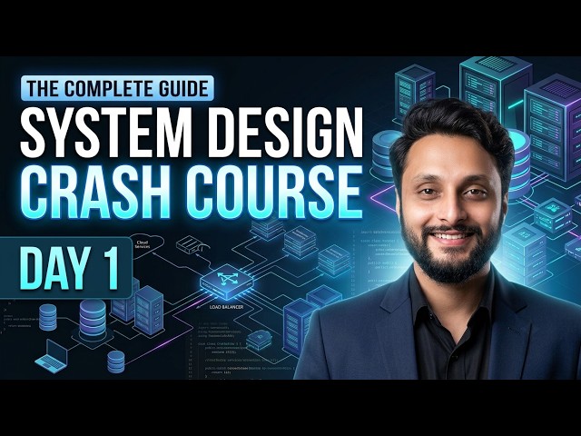 Day 1 | Backend System Design 2026 🚀 | Learn System Design from Scratch