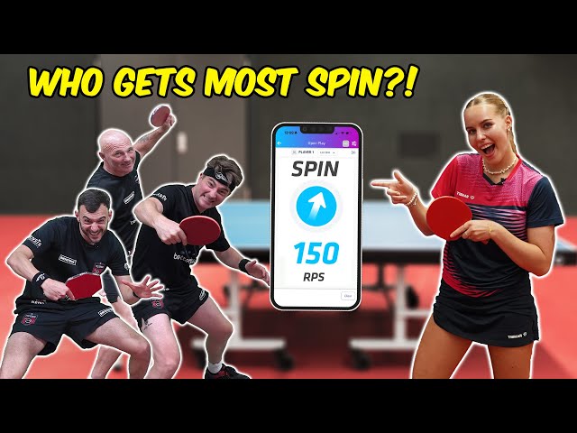 TTD Team Spin Challenge With WORLD CHAMPION!