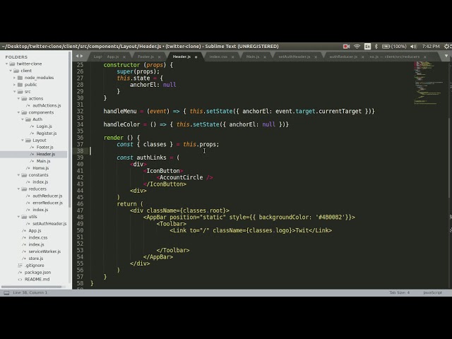 Fullstack Twitter Clone with Nodejs, Express, MongoDB, React - Part 11