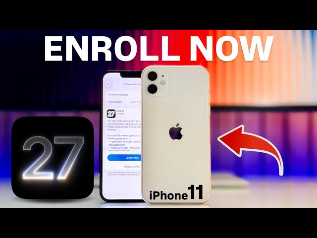 iOS 27 Support IPhone 11 ? How to Enroll iPhone 11 for iOS 27 Beta 📱 Complete Step-by-Step Guide
