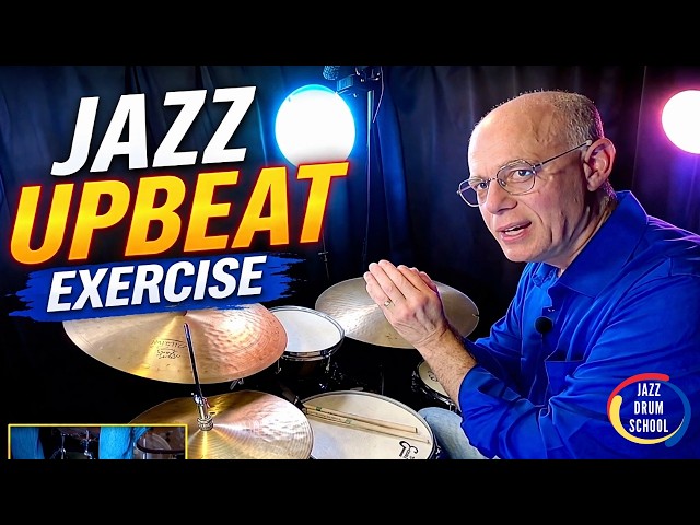 Most Drummers Miss This… Jazz Drumming Upbeat Exercise