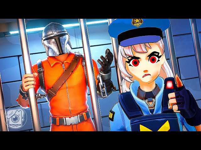 MANDALORIAN is LEXA'S PRISONER?! (Fortnite Cops & Robbers)