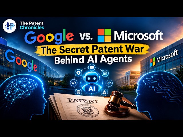 The Secret AI Patent War: Google vs Microsoft