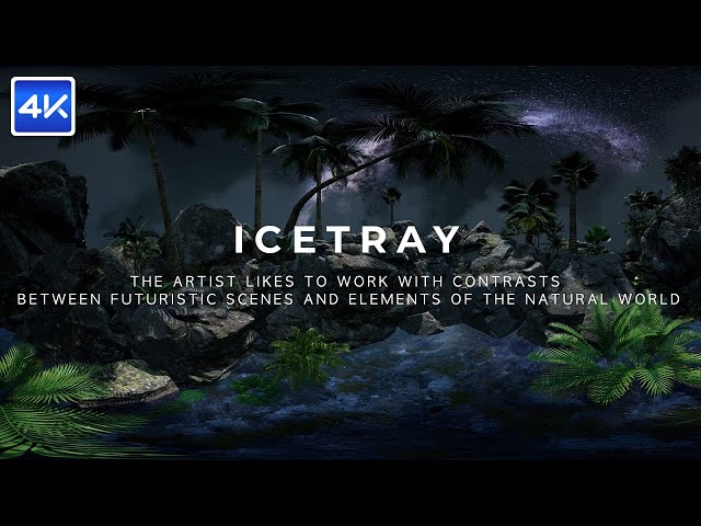 [4K VR DEMO/KEYCUTstock to Artist] ICETRAY