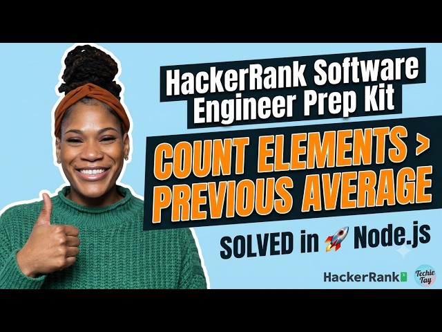 Count Elements Greater Than Previous Average | HackerRank Software Engineer Prep Kit