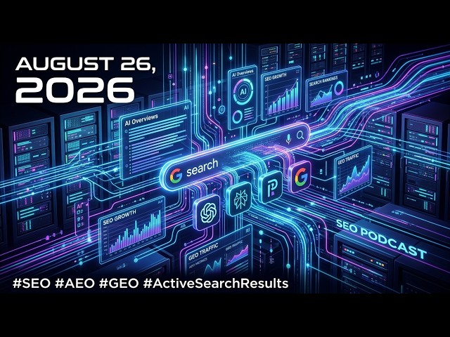 ASR - SEO Daily Brief - August 26, 2026
