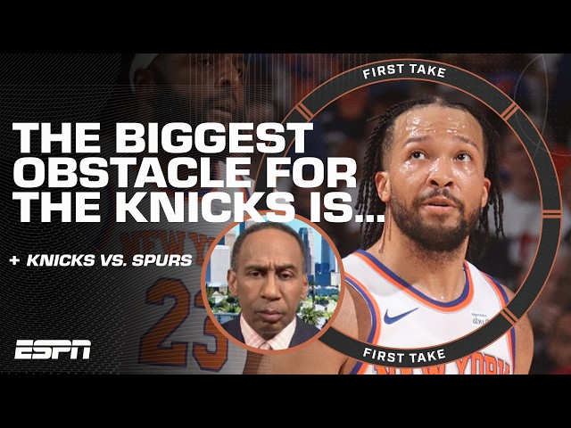 Stephen A. says the Knicks' depth is the BIGGEST concern in the 2026 NBA Finals 😬 | First Take