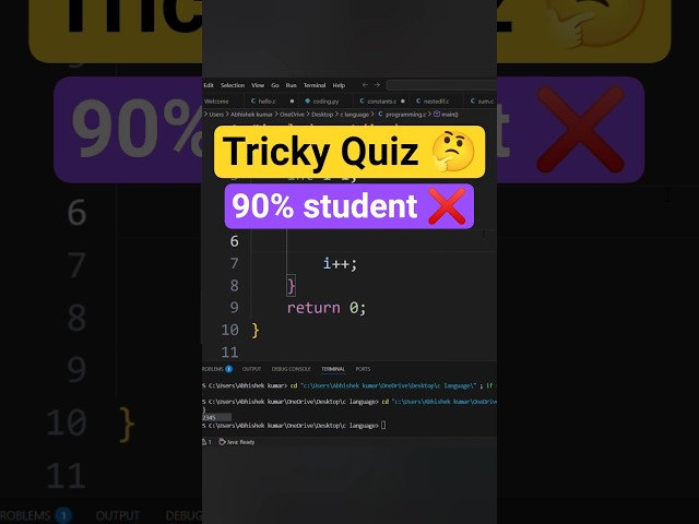 Java Output Trick 😱 | 90% Students Galat Sochte Hain #ytshorts #coding