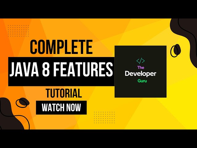 #1 Java 8 Features - Lambda Expression and Functional Interface in Hindi